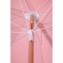 Load image into Gallery viewer, Luxe Beach Umbrella - Powder Pink