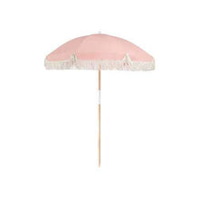Load image into Gallery viewer, Luxe Beach Umbrella - Powder Pink