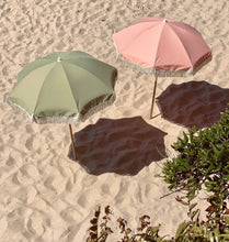Load image into Gallery viewer, Luxe Beach Umbrella - Powder Pink