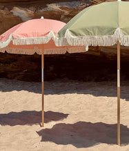 Load image into Gallery viewer, Luxe Beach Umbrella - Olive
