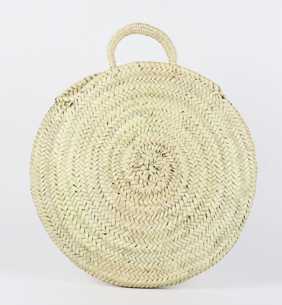 round basket bag
