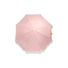 Load image into Gallery viewer, Luxe Beach Umbrella - Powder Pink