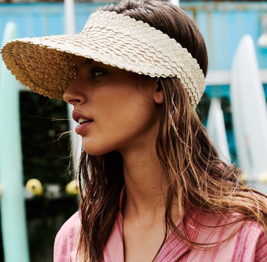 Straw Stylish Sunvisor 