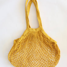 Load image into Gallery viewer, Mustard Net Market Bag