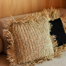 Load image into Gallery viewer, Straw Raffia Pillow